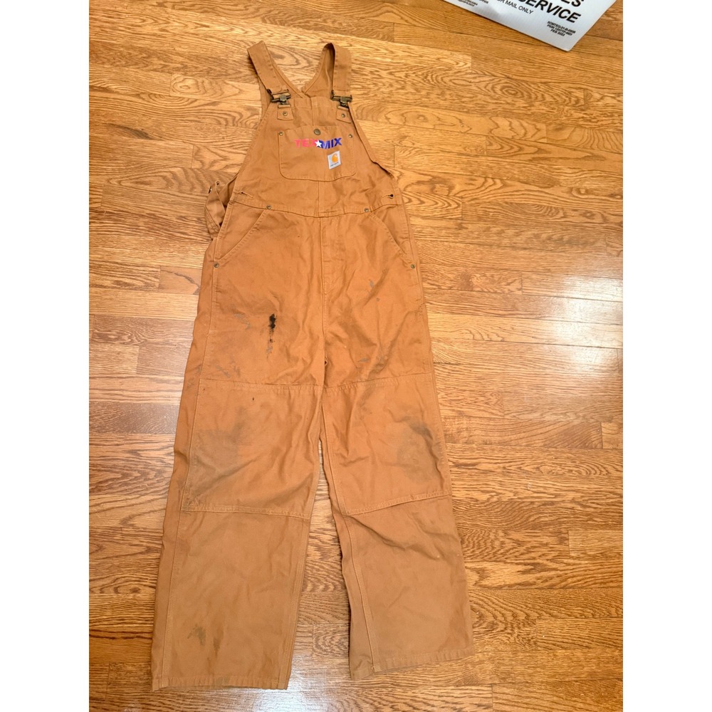 Carhart boys work overalls. Size 14